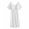 Women's Sleepwear Women Short Sleeve Summer Victorian Nightdress Cotton Padded Dress Vintage Princess Lace Mesh V-Neck Fairy Nightgowns