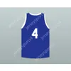 Pee Wee Morris 4 Angel Beach Gators Blue Basketball Jersey Porky's Revenge All Stitched Size S M L XL xxl 3xl 4xl 5xl 6xl Qualidade superior