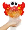 Ny Bubble Crabs Baby Bath Toy Funny Bath Bubble Maker Pool Swimming Bathtub Soap Machine Toys for Children Gift8441321