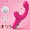 Kraftfull G Spot Vibrator 20 Hastigheter Klitoris suger vakuumstimulator Dildo Kvinnlig Masturbator Finger Massager Sexig leksak för kvinnor