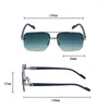 Solglasögon 2024 Square Women Fashion Glasses Vintage For Men Luxe Oculos Lentes Lunette de Soleil Homme Drop