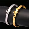 Link braccialetti oro/argento colore lucido cintura glossle braccialette di compleanno Jewlry