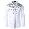 Men's Dress Shirts Shirt Solid Color Classic Formal Office Professional Casual Long Sleeved Top Daily White All Season Comfortable
