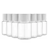 Storage Bottles 10 Pcs Small Containers Lids Clear Plastic Travel Bottle Vials Empty Ginger S