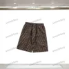 xinxinbuy 2024 hommes femmes concepteurs shorts doubles lettre roma court noir blanc marron brun gris bleu brun xs-xl nouveau