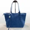 Mode -Denim -Einkaufstaschen Designer -Tasche Frauen Taschen Tasche 10A Qualität Luxus Denim Handtaschen nie einkaufen