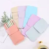 Supplies Double-Layer Doctors Nurses Accessories Leather Pencil Case Pocket Protector Pen Holder Leak-Proof Pouch