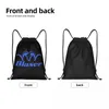 Shopping Bags Blue Blaser Firearm Gun Drawstring Men Women Foldable Sports Gym Sackpack Storage Backpacks