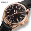 Zegarek na rękę Yazole Quartz Watch Mężczyzna Top marka luksus 2021 zegarki zegarowy kwarc-Watche Hodinky Relogio Masculino Erkek Kol Saati D240417