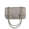 Tote Luxury Designer Bag Flip Bag 7a High Quality Maxi Crossbody Bag Bag Handväska för Women Bag äkta läder diamantgitter quiltningskedjor plånbok b7mt