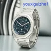 Fancy AP Wrist Watch Royal Oak Series Box Certificate 41mm Automatisk mekanisk kalender Mens Watch 26574st