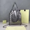 En diagonale à travers différentes tailles grandes et petites petites poignées de main mini sac de créateur célèbre femelle falabella sac5679193