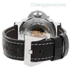 Luxe horloges Designer Polship Mens Watch Penerei Luminousr 1950 Automatisch 44 mm Platinum Men's Watch Band Date Pam 1116YOKID6FE