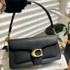 Kadın omuz çantası moda lychee baskı marka çantası lüks el çantası deri altın toka aynası yüksek kaliteli kare crossbody çanta kadın tasarım