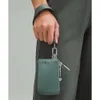 Viktiga plånböcker Kopplingsväska Dual Pouch Wristlet Lu Women Man Designer Plånbok Purse Luxurys Handväska Korthållare Mynt Purses Keychain Nylon Storage Plånbok Key Organizer