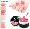 Venalisa nyaste produkter 12 färger kamouflage färg uv nagellack byggare konstruktion förlänga nagel hård gelé poly gel206j1962405