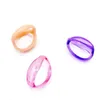 Cockrings Reusable silicone penis ring 3-in-1 ultra soft stretching rooster ring penis enlargement delayed implantable toyL2403L2404