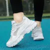 Chaussures décontractées numéro 36 Slip résistant aux baskets pour femmes roses Vulcanize Femmes SHOSE 2024 Sport ER Footwear Marque Nom