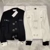 Channe de tricot pour femmes Designer Luxury Classic Classic Design Mabet Pull Sweater Femme Femme / Hiver Tricots Cardigan Top à manches longues - XL
