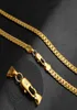 5mm 18k Gold Plated Hip Hop Chains Necklace for Men Women Fashion Jewelry Chains Necklaces Gifts Wholes Accessories 20inch1410972