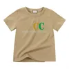 T-shirty T-shirty w standardowej dziecku tshirt biały krótki rękaw Toddler Tee Kid Designer T Shirt Boys Girl
