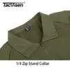 TACVASEN Men Summer Camouflage T-shirts Mens Long Sleeve T-Shirt CS Game Training Tee Shirt Clothing Safari Hiking T Shirt 240409