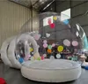 4m Diameter + 1.5m Customized Igloo Dome Tent Luxurious Inflatable Bubble Tent Lodge Party Rental bubble balloon house