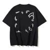 Fashion Brand Mens Designer T-shirt Luxury High Quality Coton Off Geometric Arrow Letter Imprimé Street T-Shirts Tees for Men and Women
