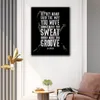 Black Dog LED Zeppelin Retro Music Affiche Inspirational Wall Art Toivas Imprimés Huile Paindre Motivationnel Quotes Affiche Pictures murales pour Music Room Office Decor