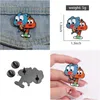 Cartoon Accessoires Abenteuer Emaille Pins benutzerdefinierte Comedy Animation Broschen Revers Abzeichen Witzige Schmuck Geschenk für Kinder Freunde Drop del dhuow