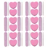 Kit per nail art buffer strisce blocchi a forma di cuore bastoncini kit strumenti file di lucidatura file buffer fai -da -te