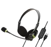 USB -Headset mit Mikrofongeräuschstündung Computer PC Headset Leichte Kabelkopfhörer für PC Laptopmac Schoolkids Cal4767781