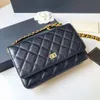 CC woc classic flap Evening Shoulder Designer bag Womens Luxurys handbag caviar quilted leather envelope Bag mens satchel fashion tote Clutch Crossbody chain Bags