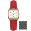 Начатые часы Montres Femmes Luxury Women Watchmes Luminous Leather Strap Digital Casual Business Writ Press Reloj Mujer D240417