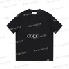 T-shirt de créateur pour hommes à manches courtes T-shirt T-shirt Spring and Summer Ins Trend Three Lori Logo Logo imprimé