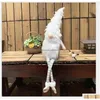 Christmas Decorations Long Legs Nordic Old Man Santa Gnome P Doll White Gnomes Tomte Ornaments Decoration G09111568774 Drop Delivery Dhfvz