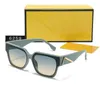 Lunettes de soleil de créateurs modernes élégants pour hommes et femmes F Lettre de luxe Marque unisexe Sun Suns Famous Fashion Eyewear avec boîte d'origine très jolie