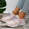 Casual Shoes European and American Style Color Block Women's Sports 2024 Spring Autumn Mouth Mouth Soft Bottom Sneakers