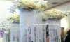 O corredor inteiro L Stands Weddingspillars Stands FlowersCrystal Stands para Weddings2110823