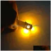 Lumières décoratives 100pcs T10 LED Car 5050 5SMD Super Blanc Rouge Jaune 194 168 W5W Parking BB Clearnance Clearance Lire la lampe 12V Drop Deli Dhort