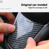 Ribaltamento del volante per auto per auto per Tesla 3 Modello Y ABS ABS Fibra di carbonio Decorazione di decorazioni interne modificate Accessori automatici modificati