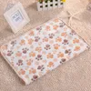 3 Sizes Cute Warm Pet Bed Mat Cover Towel Handcrafted Cat Dog Fleece Soft Blanket for Small Medium Large dogs Puppy Supplies 240426