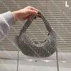 Sac en diamant concepteur pour femmes sac fourre-tout de haute qualité Sac sous arme de haute qualité pour femmes Luxury dames dames sac de grande capacité Sac à main étincelant