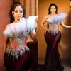 2024 Vestidos de baile de tamanho grande para mulheres negras Mermaid Mermaid Dresses