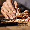 أدوات الحرف الكاملة باسوود نحت كتل الخشب Whittling Carve Kit Beginners غير مكتملة Widdling