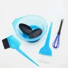 5pcs/set Hair Color Brush Bowl Set with Ear Caps Dye Mixer Hairstyle Hairdressing Styling Accessorie