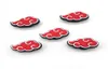 30pcs Red Cloud Anime Charms Pvc But Charm Buttons Pins Pins Akcesoria 1041973