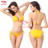 Sexy Swimsuith Lingerie Luxury Bikini Designer Terno de natação Designer de verão Ternos de banho Mulheres Tamanho S-XL 13 Cor Biquíni sólida Europeia e American Swimwear