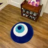 Laakea Circle Circle Tapis moquette en peluche confortable Chambre faite à la main ultra douce et moelleuse haute qualité pour Halloween 240318