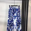 Tasarımcı Kadın Elbise Moda Günlük Kadınlar Dişli Mesleği Kırsal Stil Seti Pamuk Tshirt Yarım etek Seti Yeni Uzun Elbise İnce Slit Yumuşak Setler